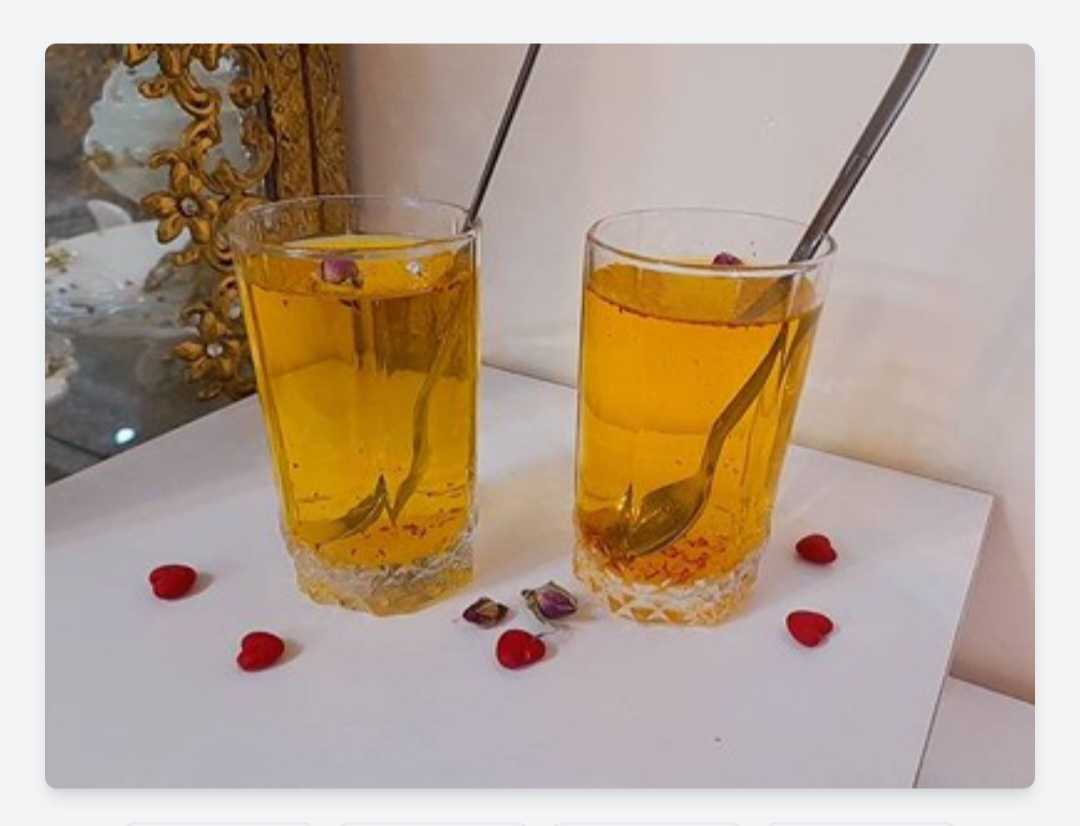 تصویر 4 از شربت خاکشیر زعفران اعلاء