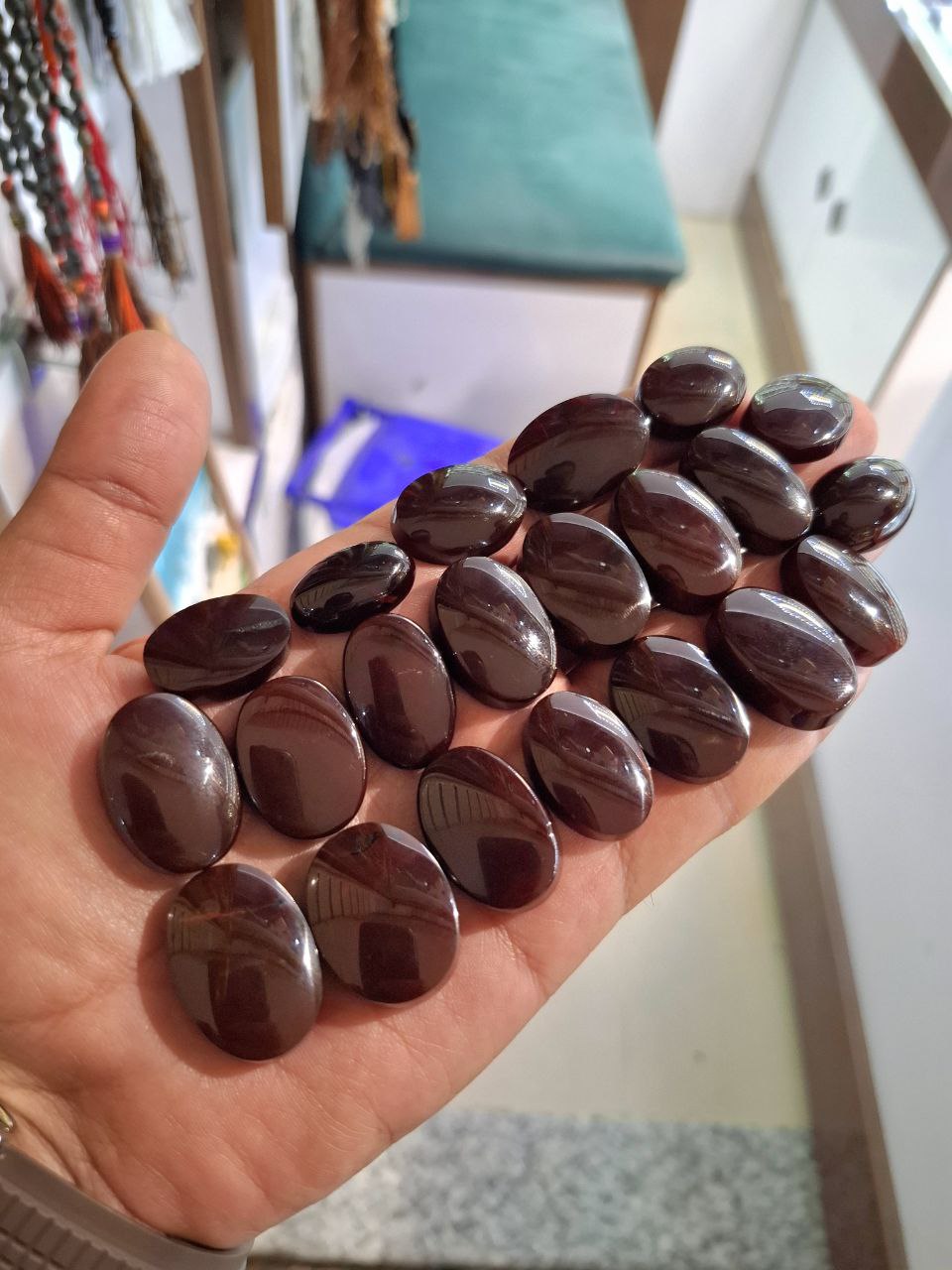 تصویر 2 از نگین یمنی قرمز اعلا