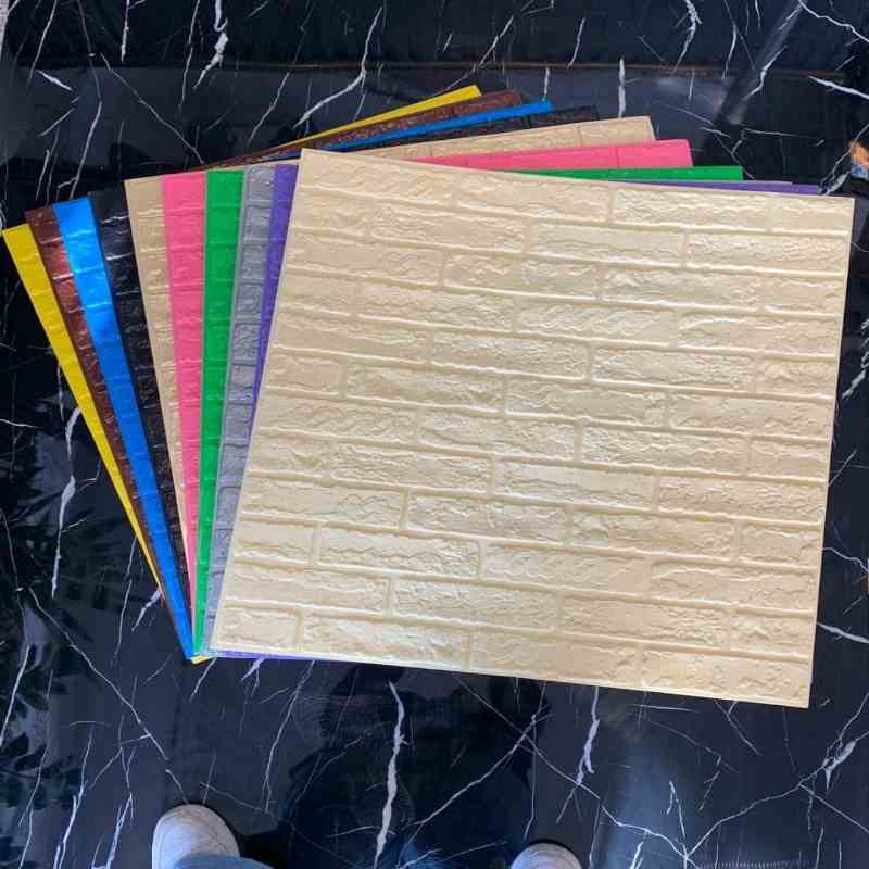 تصویر 5 از دیوارپوش فومی طرح‌دار + نصب بدون ابزار