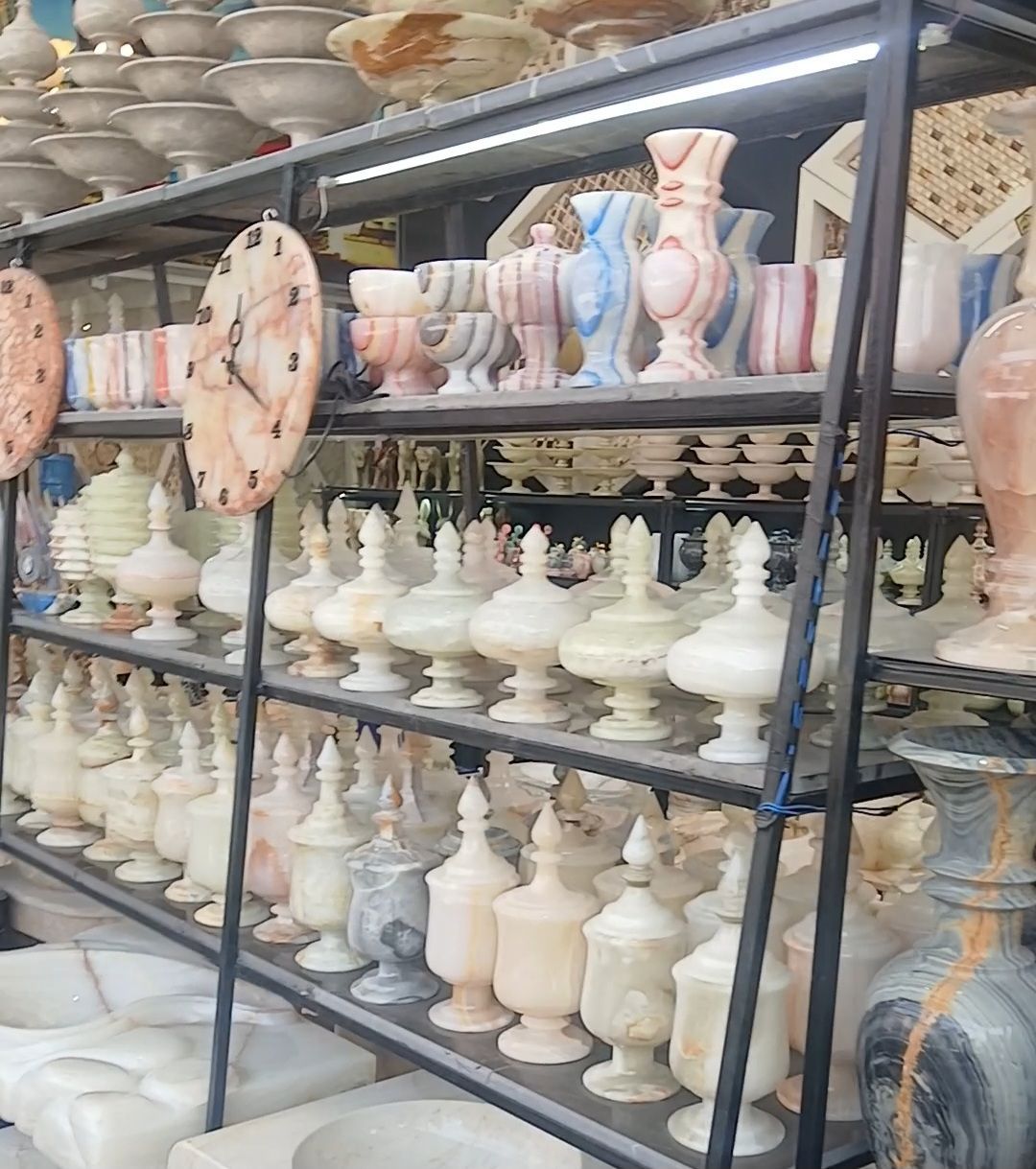 تصویر 1 از قیمت گلدان و محصولات مرمر+فروش عمده