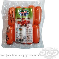 تصویر 1 از قیمت سوسیس کوکتل دودی ۵۵% گوشت قرمز ۳۰۰گرمی