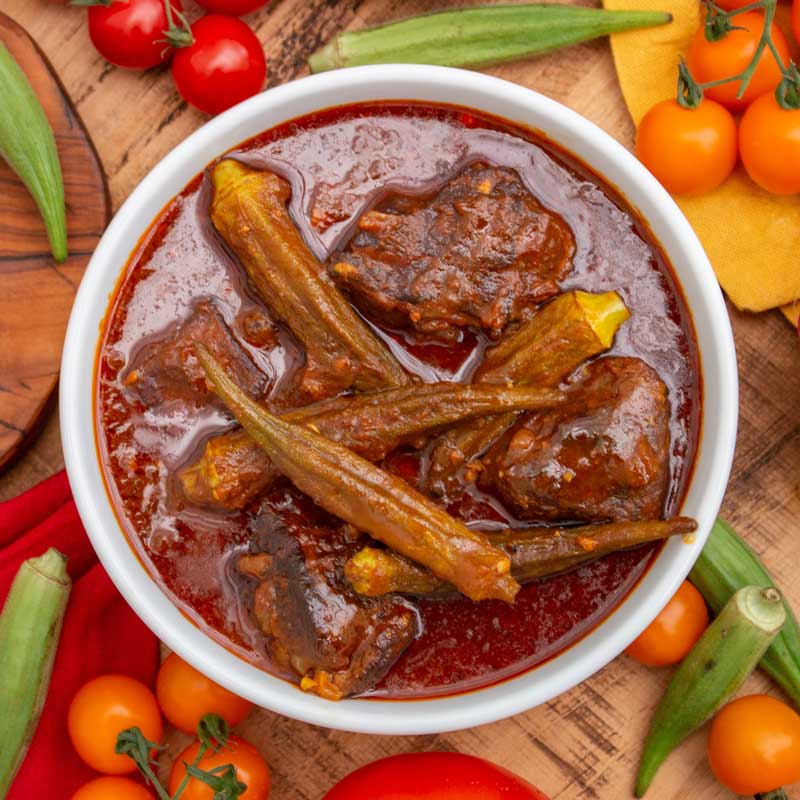 تصویر 1 از کنسرو خورشت بامیه خوش طعم