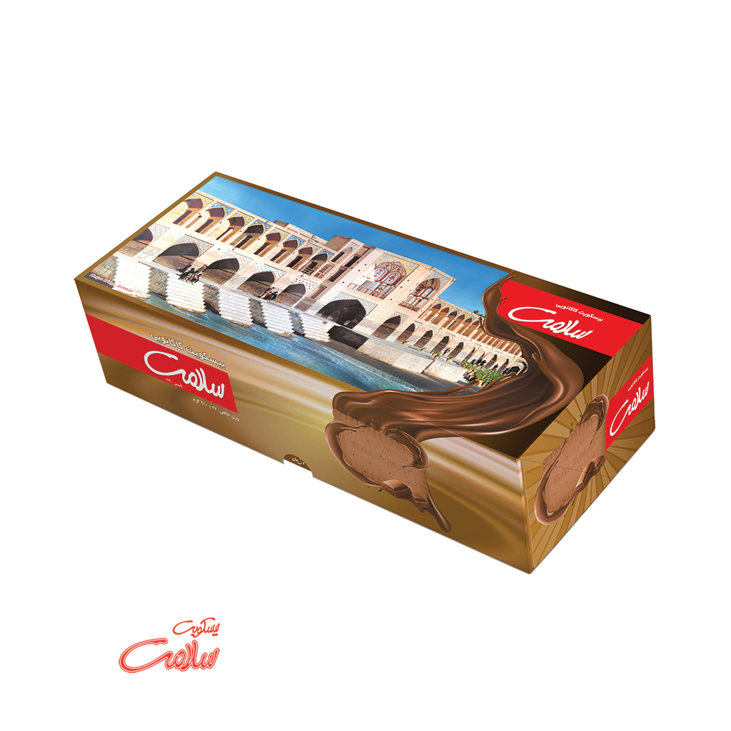 بیسکویت کاکائویی جعبه ۹۱۰ گرمی