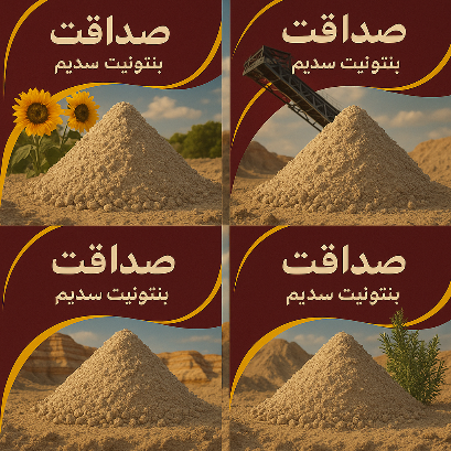 تصویر 1 از خاک بنتونیت صادراتی