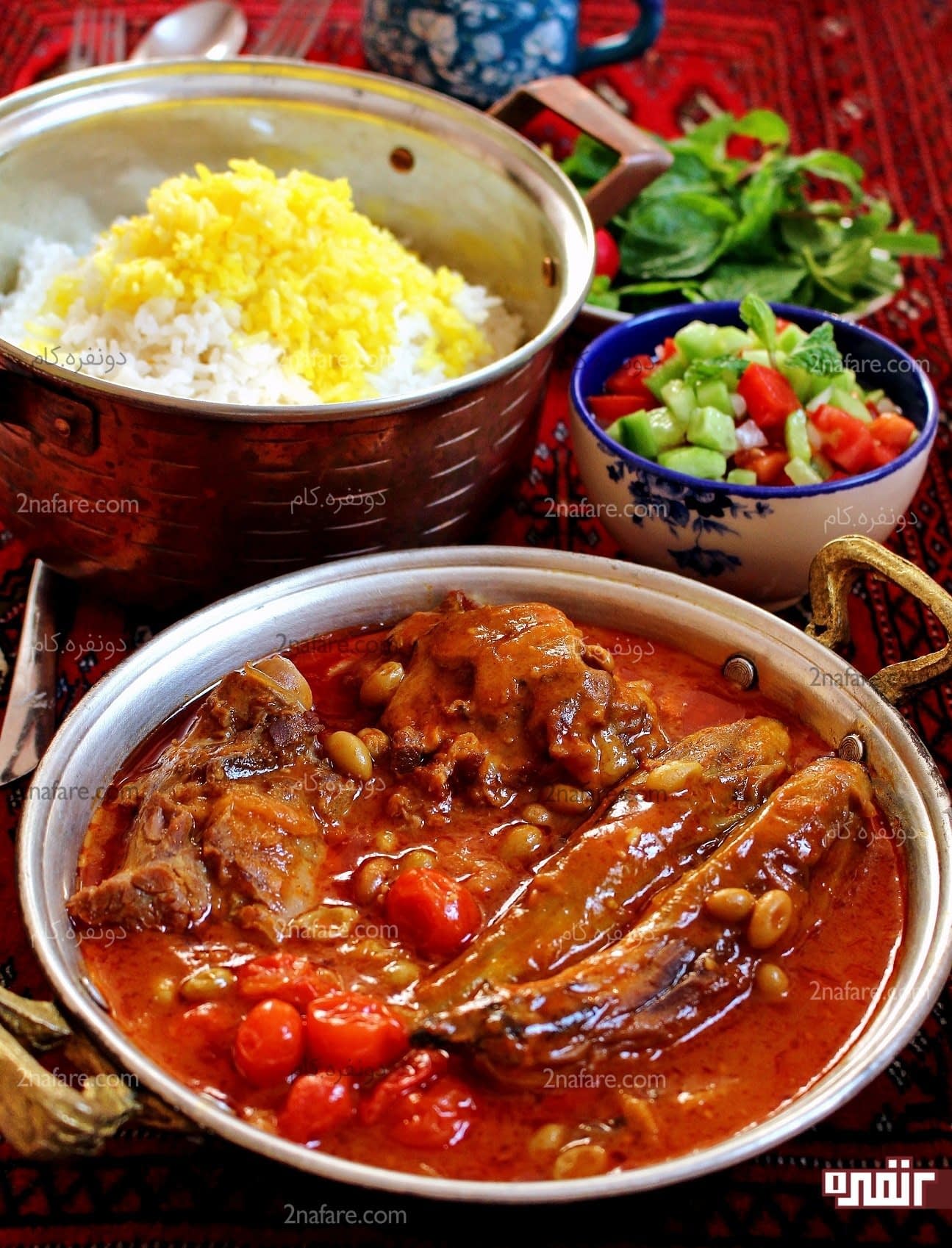 تصویر 1 از کنسرو خورشت بادمجان خوش طعم