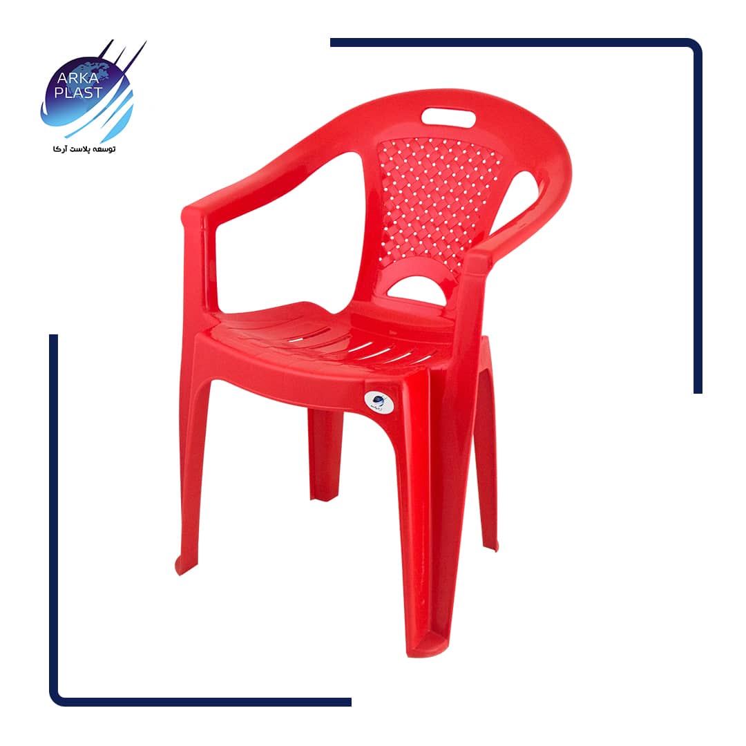 تصویر 2 از صندلی دسته دار پلاستیکی قیمت
