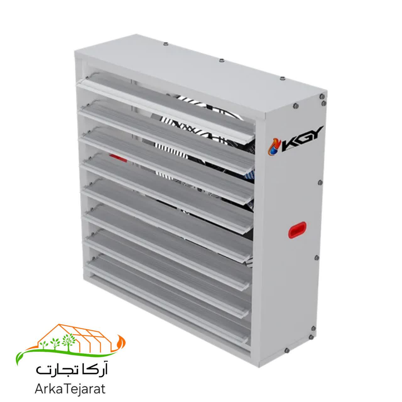 تصویر 1 از قیمت انواع فن گلخانه ای + خرید بدون واسطه از تولید کننده