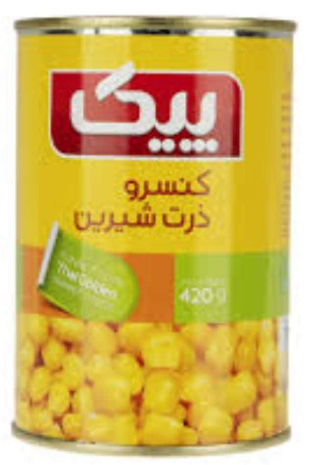تصویر 1 از قیمت کنسرو ذرت شیرین + قیمت فروش استسنایی