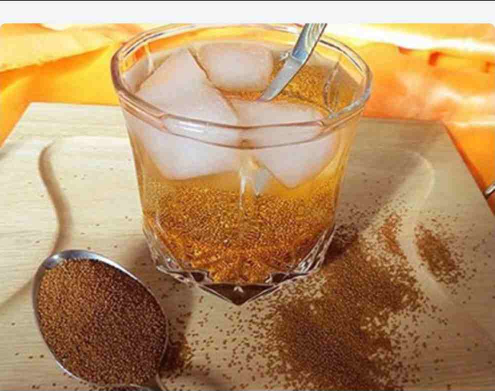 تصویر 1 از شربت آماده تخم شربتی و خاکشیر ساشه