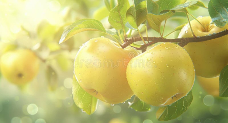 تصویر 1 از خرید سیب سفید درجه یک سمیرم + عمده