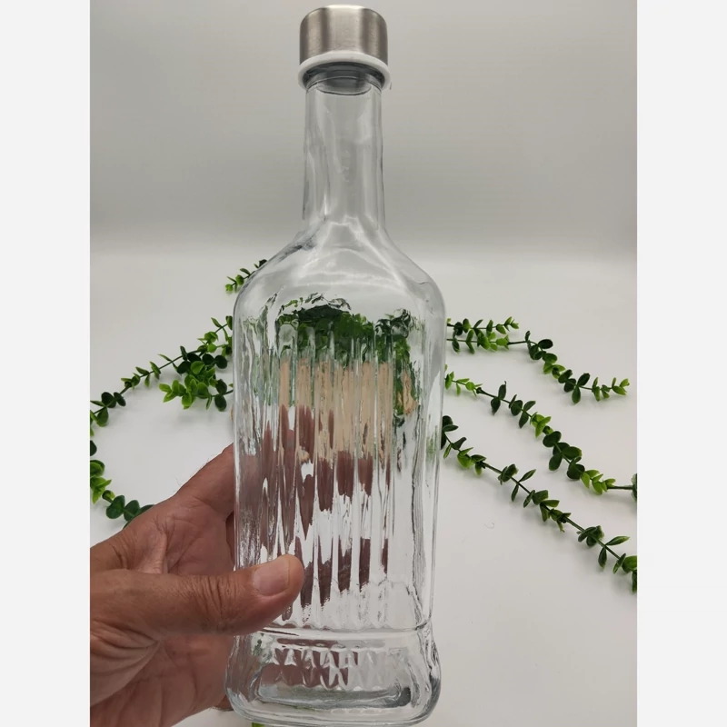 تصویر 1 از فروش و قیمت عمده بطری شیشه‌ای درب فلزی مدل اسلو