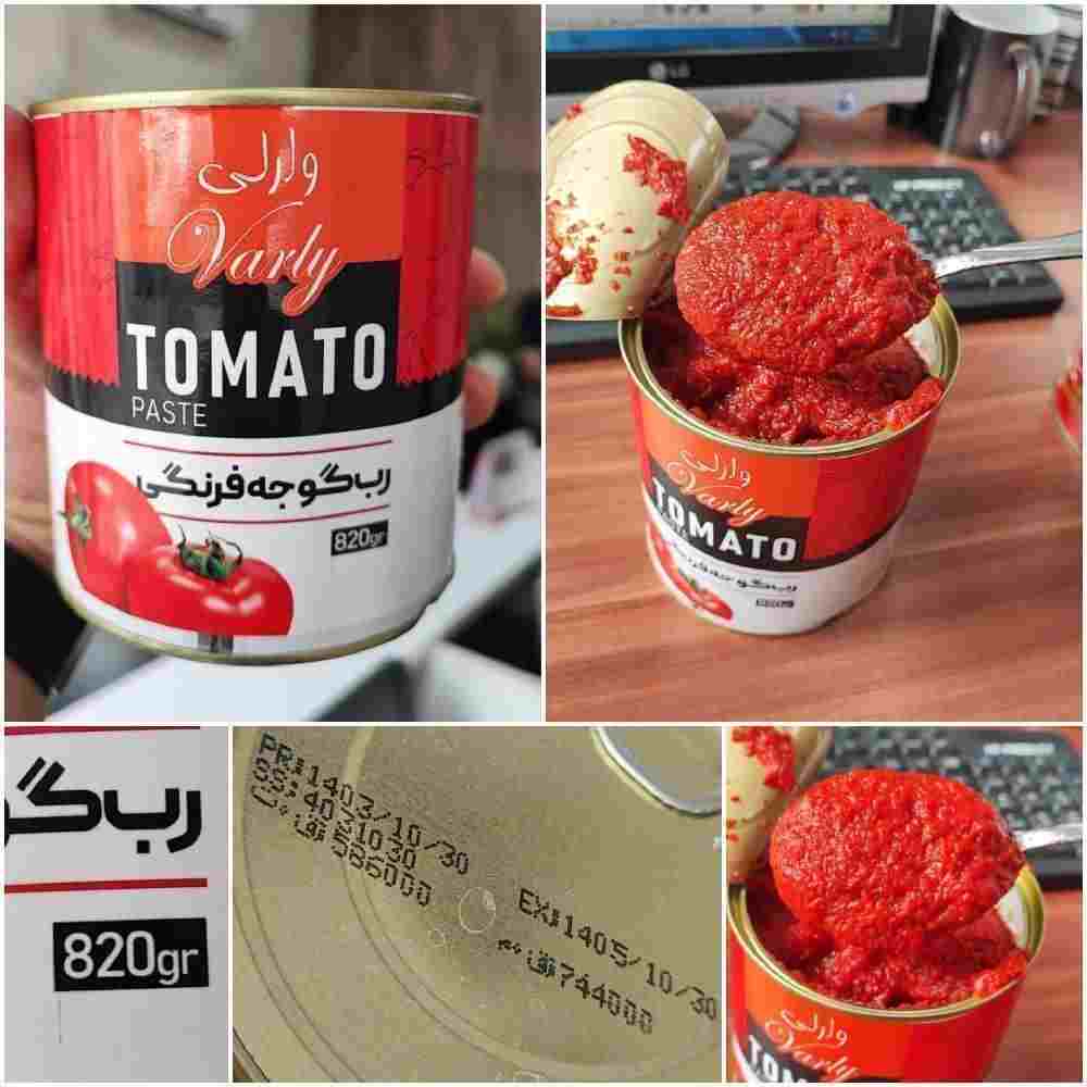 رب گوجه فرنگی جهت صادرات عراق + بسته بندی ارزان
