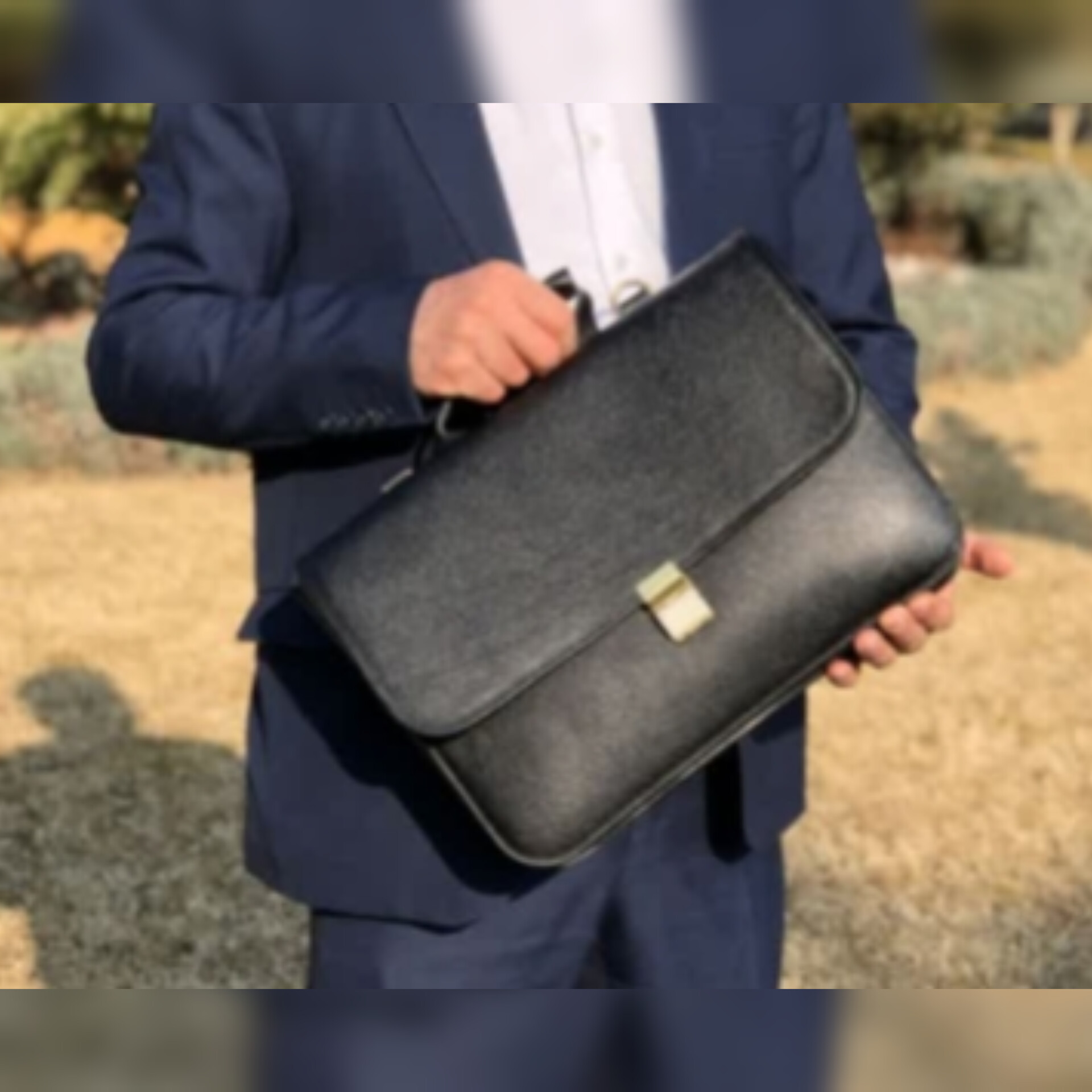 تصویر 1 از کیف دیپلمات چرم طبیعی فروش صادراتی