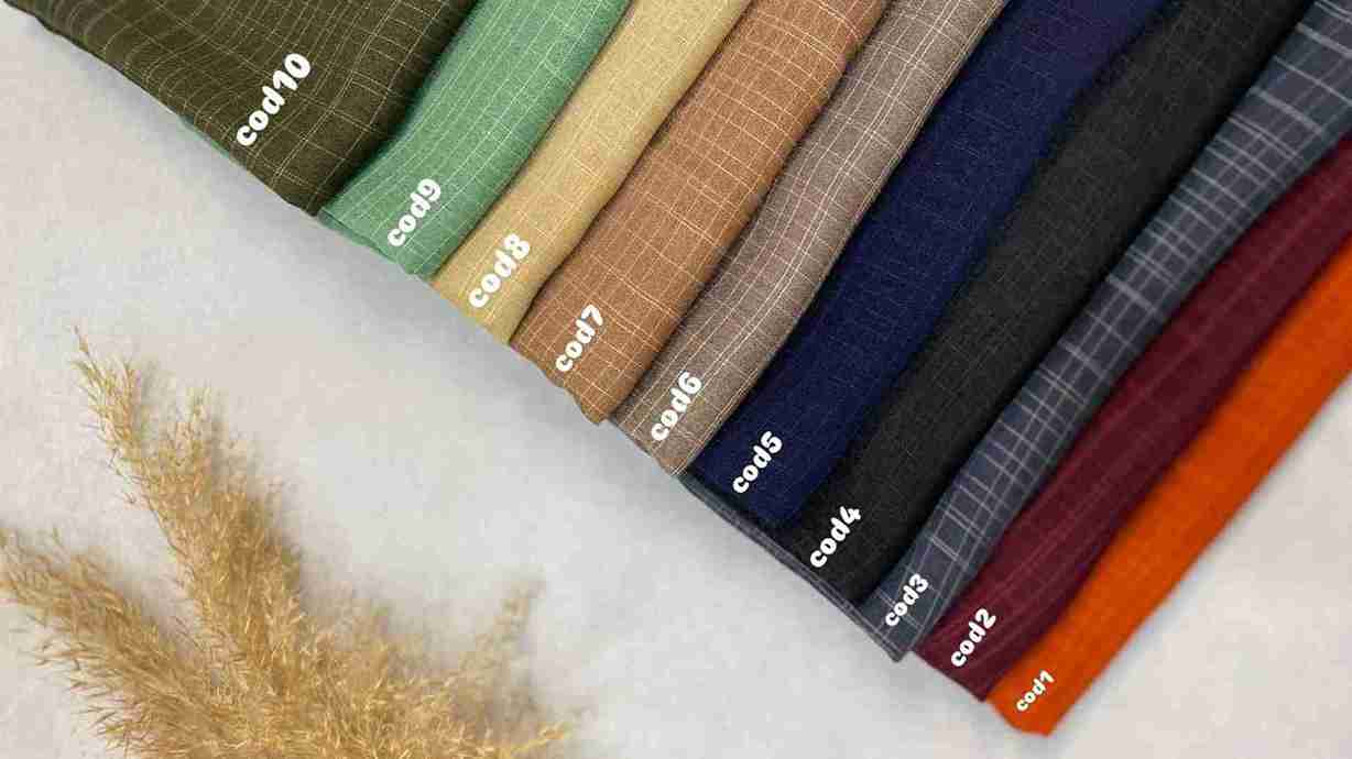 تصویر 5 از خرید و قیمت روسری نخی تک رنگ + فروش عمده