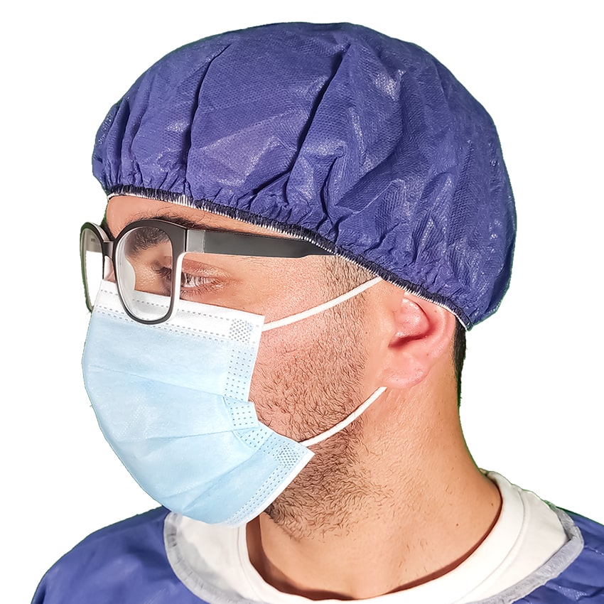 تصویر 2 از کلاه یک بار مصرف پزشکی و بیمارستانی + فروش ویژه