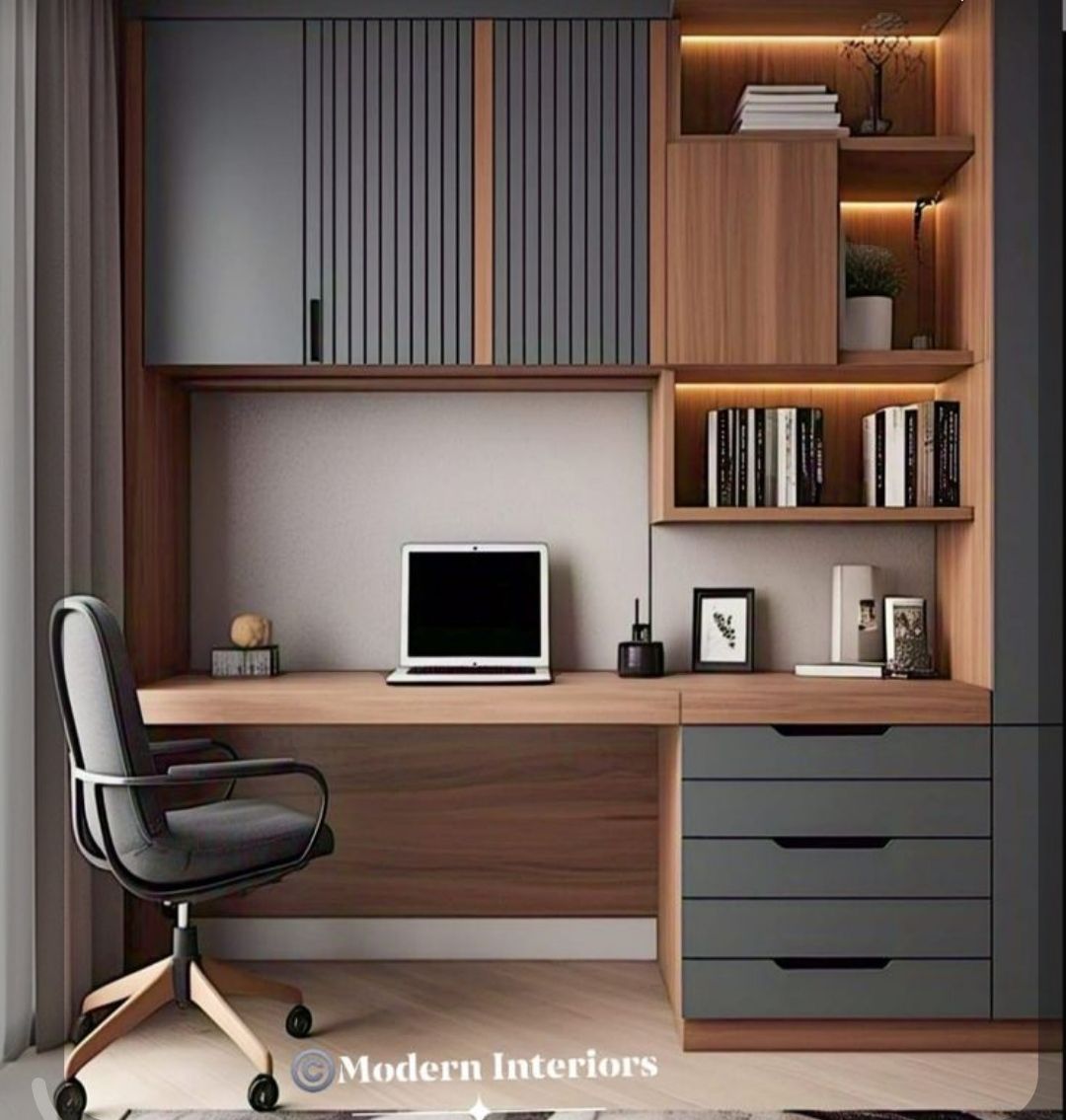 خرید میز تحریر کتابخانه دار چوبی + قیمت مناسب