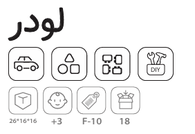 تصویر 1 از قیمت شگفتانه ماشین ساختنی اسباب بازی