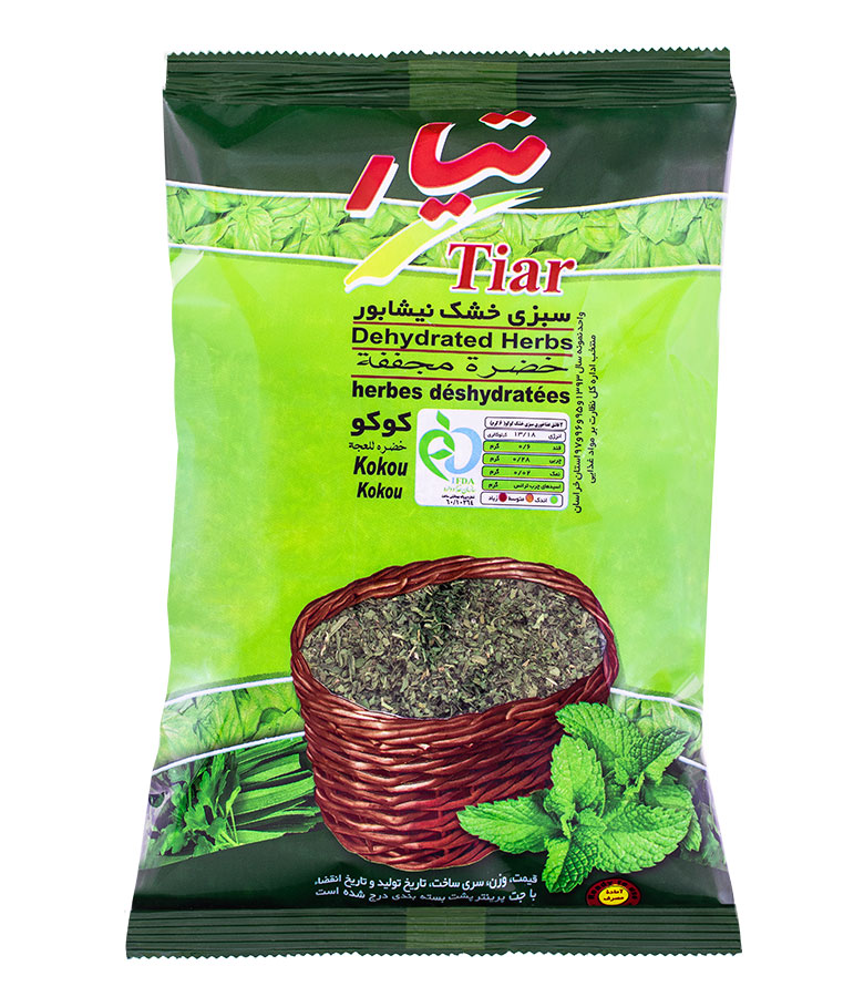 سبزی خشک سیر برگ طعم‌ دهنده طبیعی