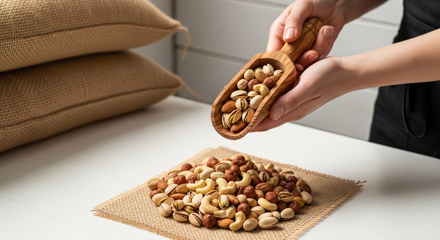 تصویر 1 از خرید آجیل چهار مغز ممتاز + قیمت استثنایی