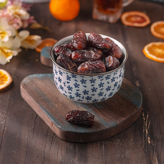 خرمای ربی خشک و شیرین برای دمنوش و چای