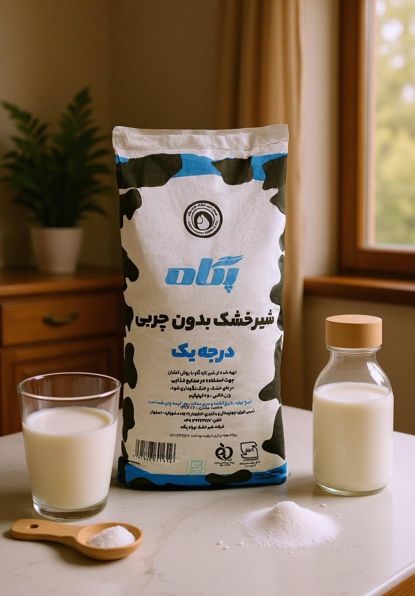 تصویر 2 از شیر خشک اسکیم صادراتی با تاییدیه بهداشت و استاندارد فروش