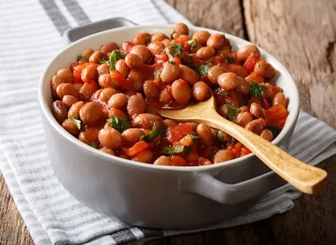 کنسرو خوراک لوبیا چیتی تند ۳۸۰ گرم + خرید عمده