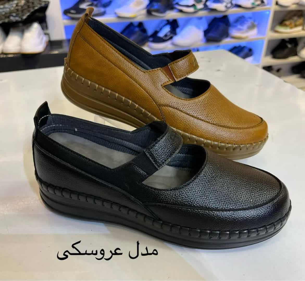 تصویر 2 از کفش کلاسیک تبریز + مرغوب ترین چرم