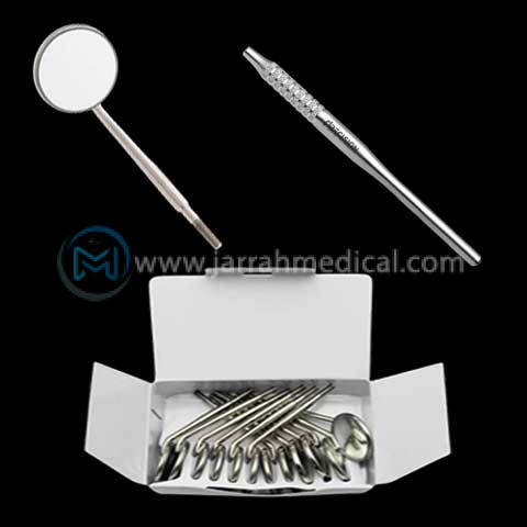 تصویر 2 از خرید سرآینه فلزی دندانپزشکی با کیفیت بالا + قیمت عمده و جزئی