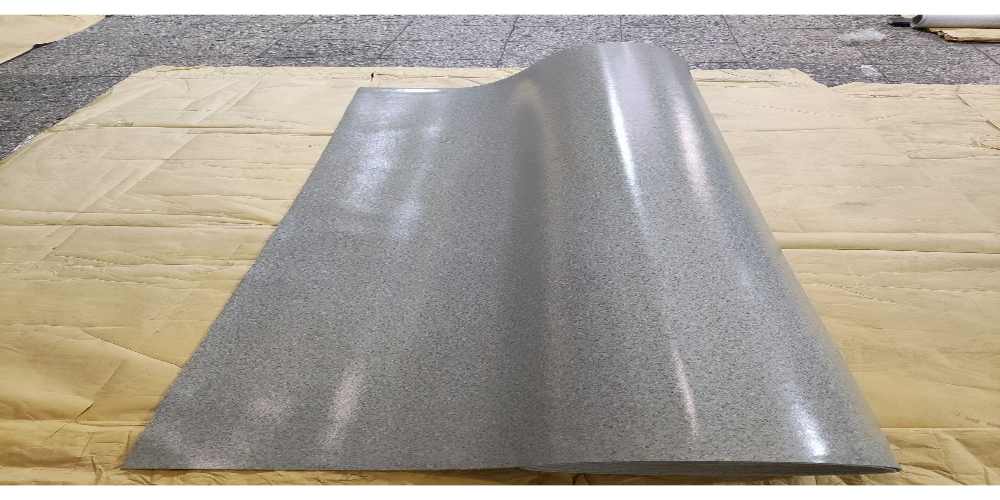 تصویر 1 از کفپوش رولی پشت نمدی وارداتی + طرح سنگ و چوب