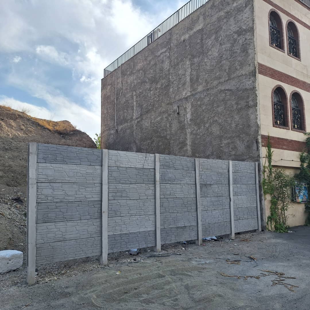تصویر 1 از قیمت دیوار محوطه بتنی پیش ساخته تهران