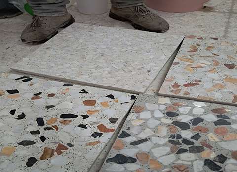 تصویر 1 از خرید موزاییک پرسی اتوماتیک حیاطی