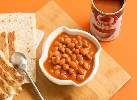 تصویر 2 از قیمت کنسرو لوبیا چیتی ۴۰۰ گرمی