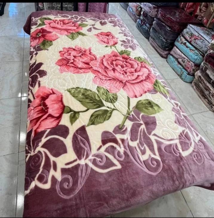 تصویر 1 از پتو یک نفره زنبق + فروش با قیمت مناسب