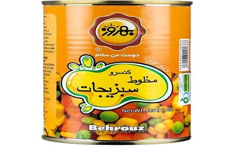 تصویر 3 از خرید ویژه + کنسرو سبزیجات مخلوط ۴۰۰ گرمی