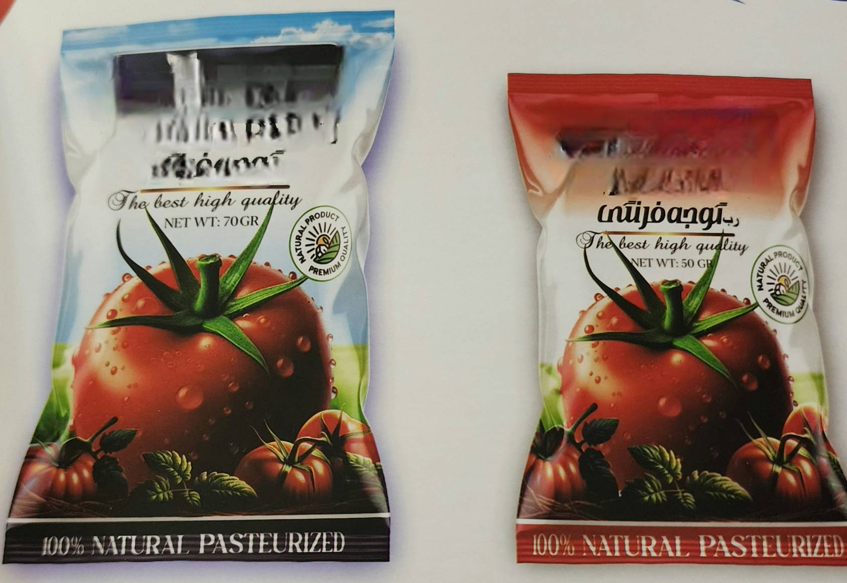 تصویر 4 از رب گوجه فرنگی پا‌کتی + قیمت فروش