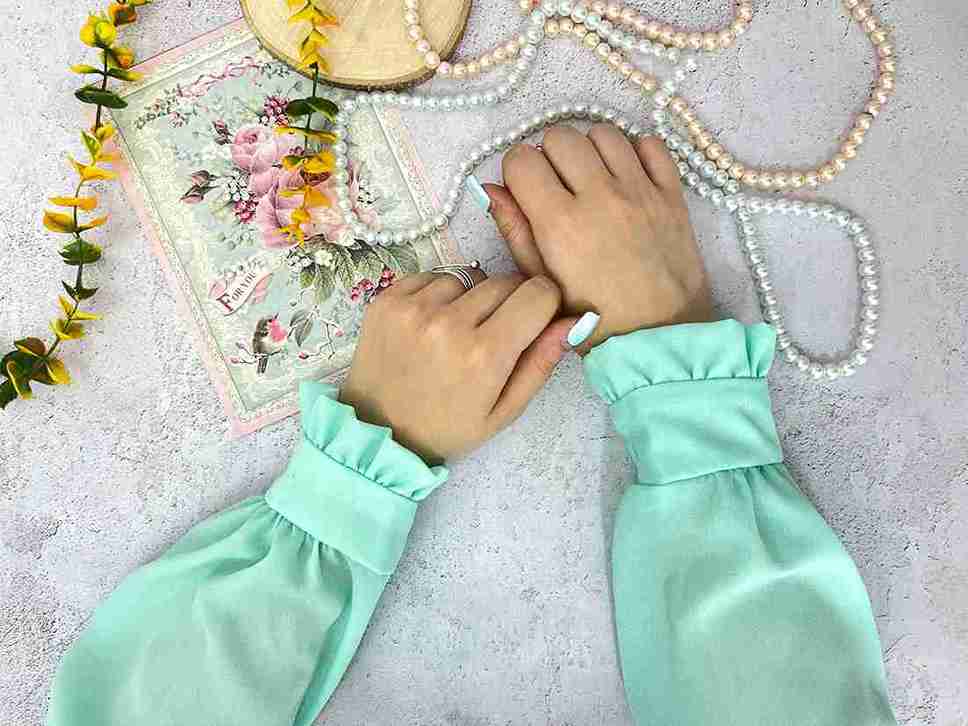 تصویر 1 از قیمت ساق دست زنانه حریر با کیفیت ارزان + خرید عمده