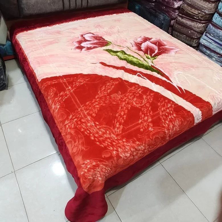 تصویر 3 از قیمت پتو گلبافت گلدار + خرید