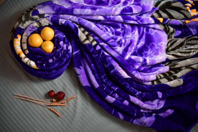تصویر 1 از پتو دو نفره گلدار شادیلون + قیمت عمده و ارزان