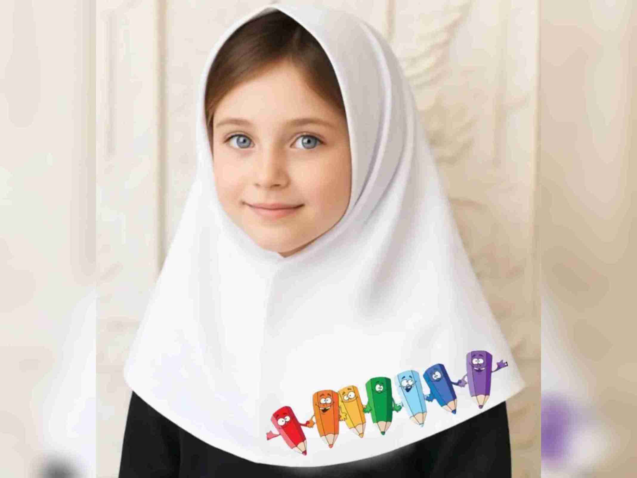 مقنعه مدرسه
