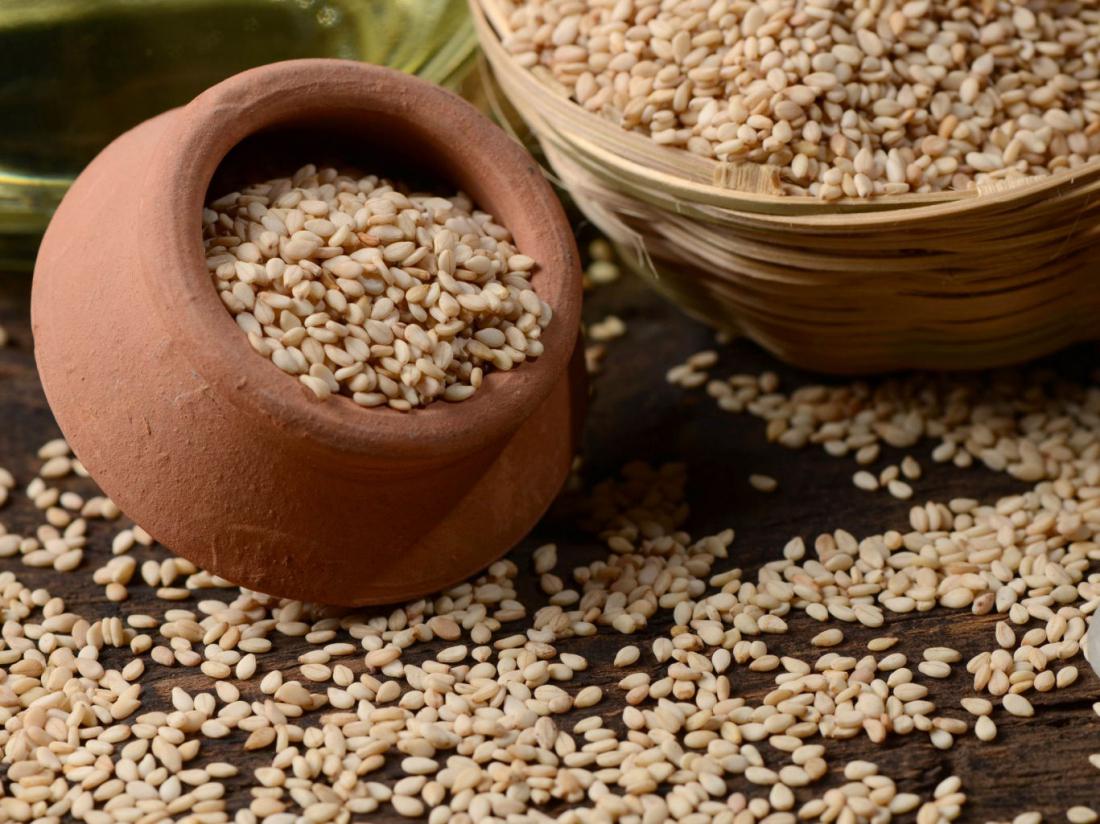 تصویر 1 از قیمت کنجد بو داده + خرید عمده