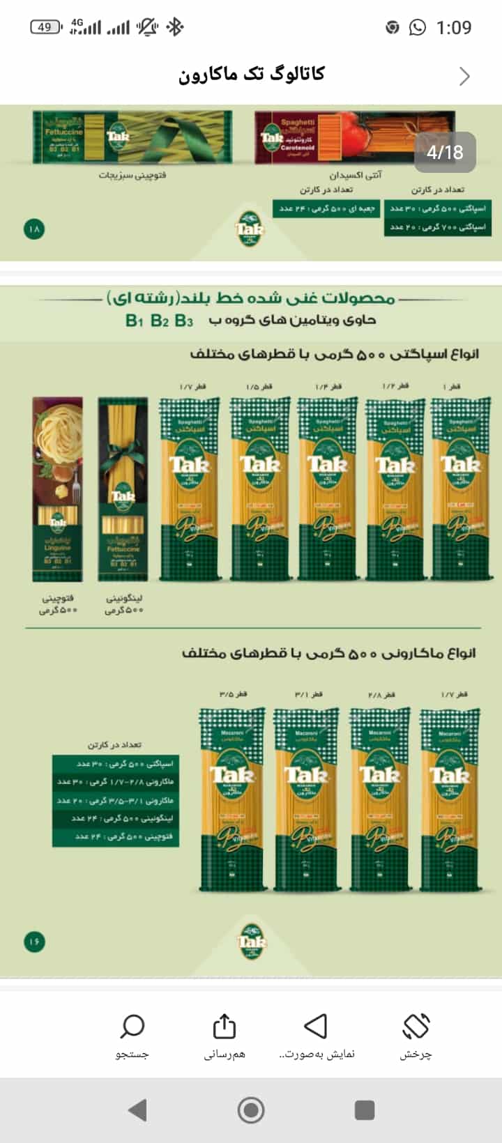 قیمت ماکارون