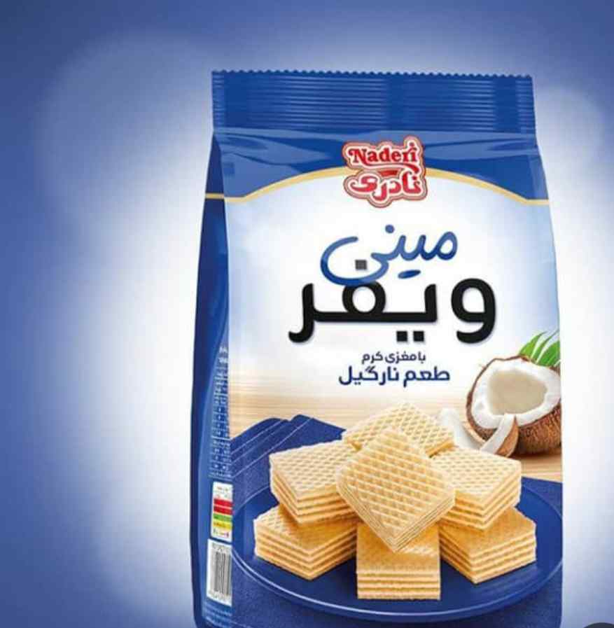 تصویر 1 از فروش فوق العاده مینی ویفر نارگیلی