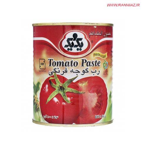 تصویر 2 از قیمت عمده رب گوجه 400 گرمی + فروش ویژه
