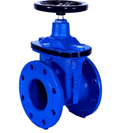 شیر کشویی زبانه لاستیکی سایز DN150 (6 اینچ)  فشار کاری ۱۶ بار