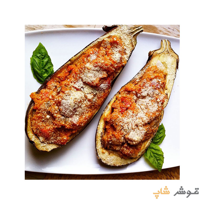 تصویر 2 از فروش ویژه خوراک بادمجان خوش طعم 400 گرمی