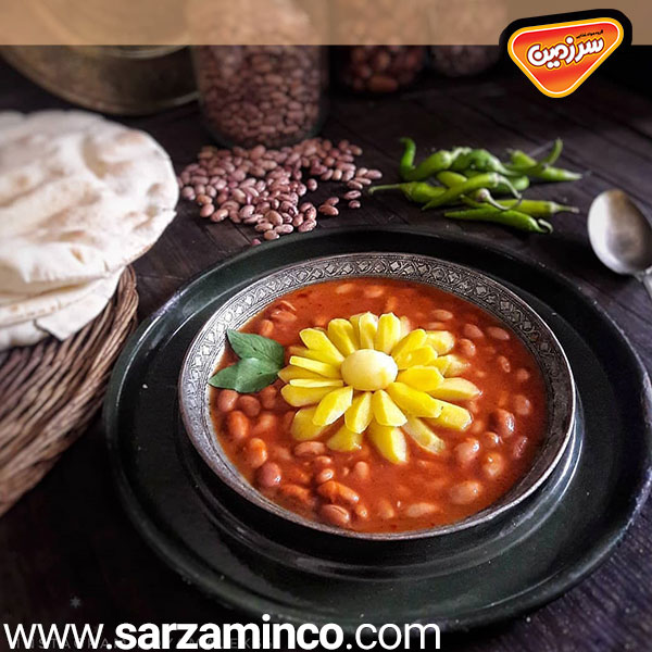 تصویر 1 از خرید ارزان کنسرو لوبیا چیتی با قارچ خوش طعم درجه یک