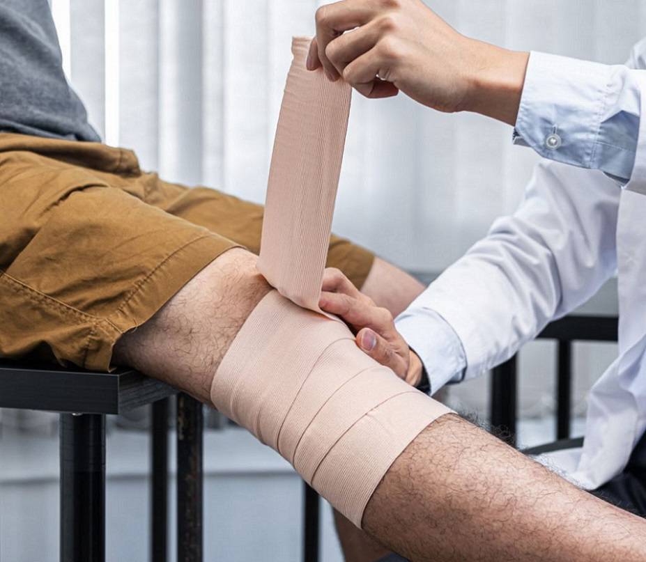 تصویر 1 از قیمت خرید باند کشی زانو + فروش ویژه