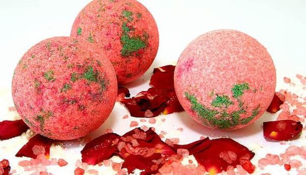تصویر 1 از گوی نمکی ماساژ بدن، پاها ارگانیک عمده خرید فروش