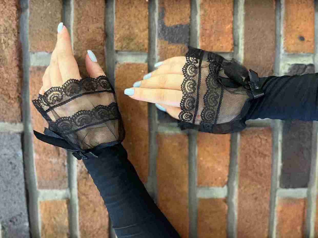 تصویر 5 از خرید ساق دست مچ توری + قیمت تولیدی