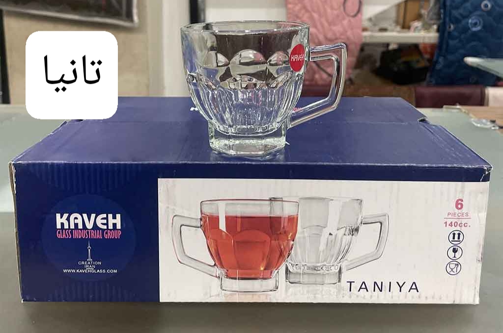 تصویر 2 از خرید عمده و قیمت لیوان بلور مدل تانیا